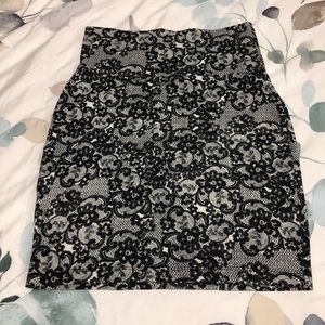 SM Floral Mini Skirt